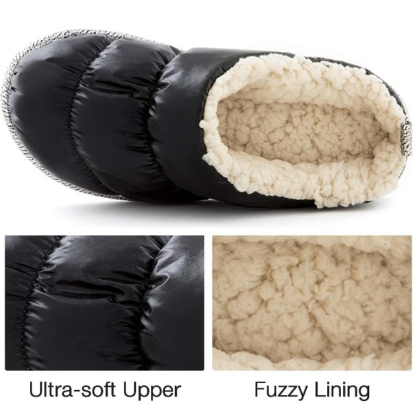 Down Puff Memory Foam Clog Slipper - Picture 6 of 8